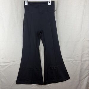 girlfriend collective Black Flare Leggings
